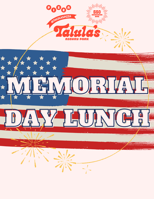 Memorial Day Lunch
