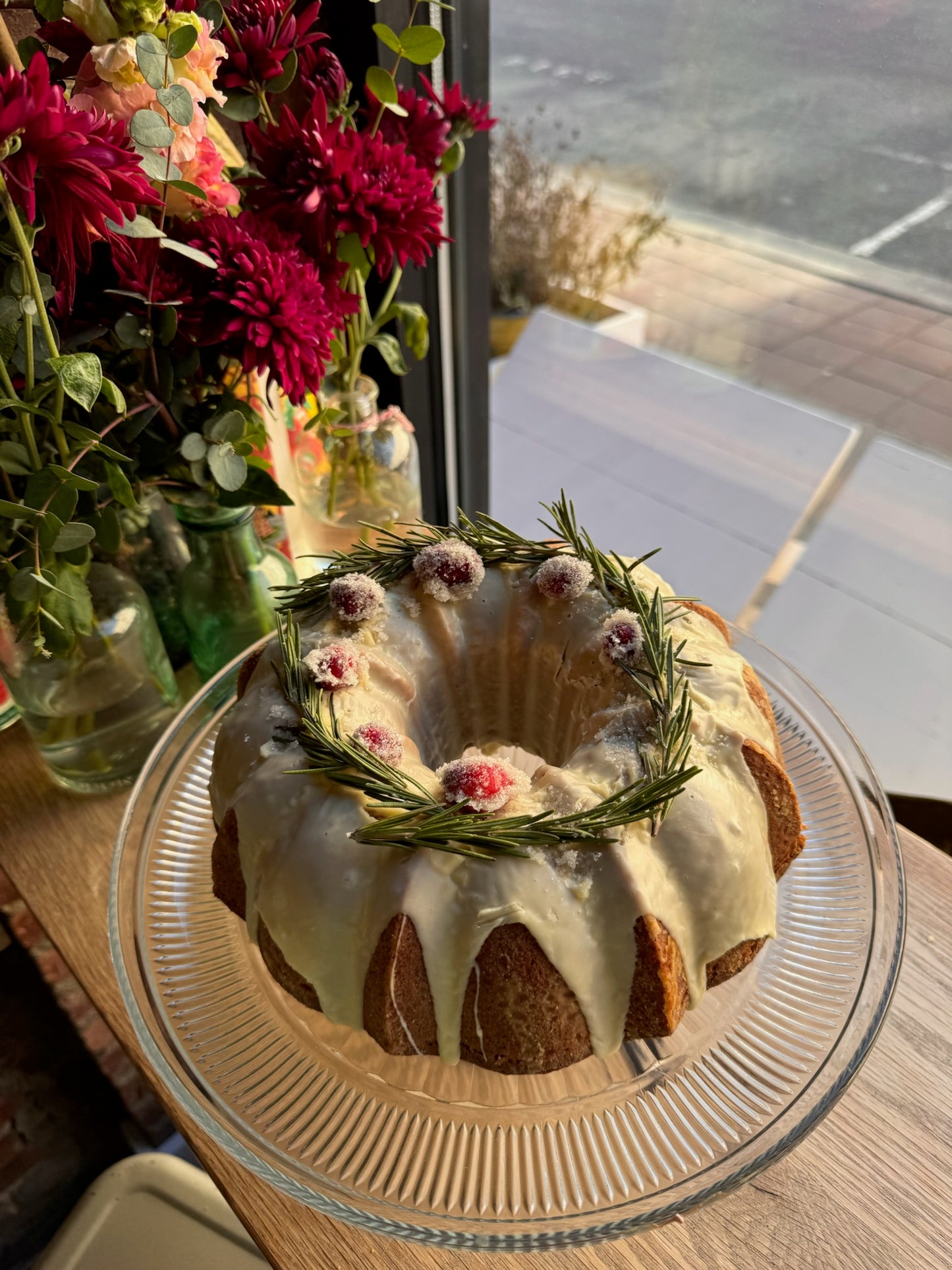 Egg Nog Bundt Cake 8" (PRE-ORDER)
