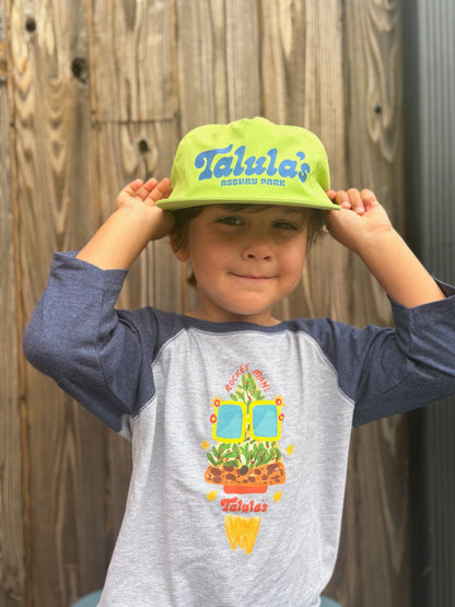 Rocket Man Kids Baseball Tee