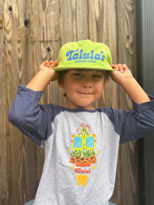 Rocket Man Kids Baseball Tee