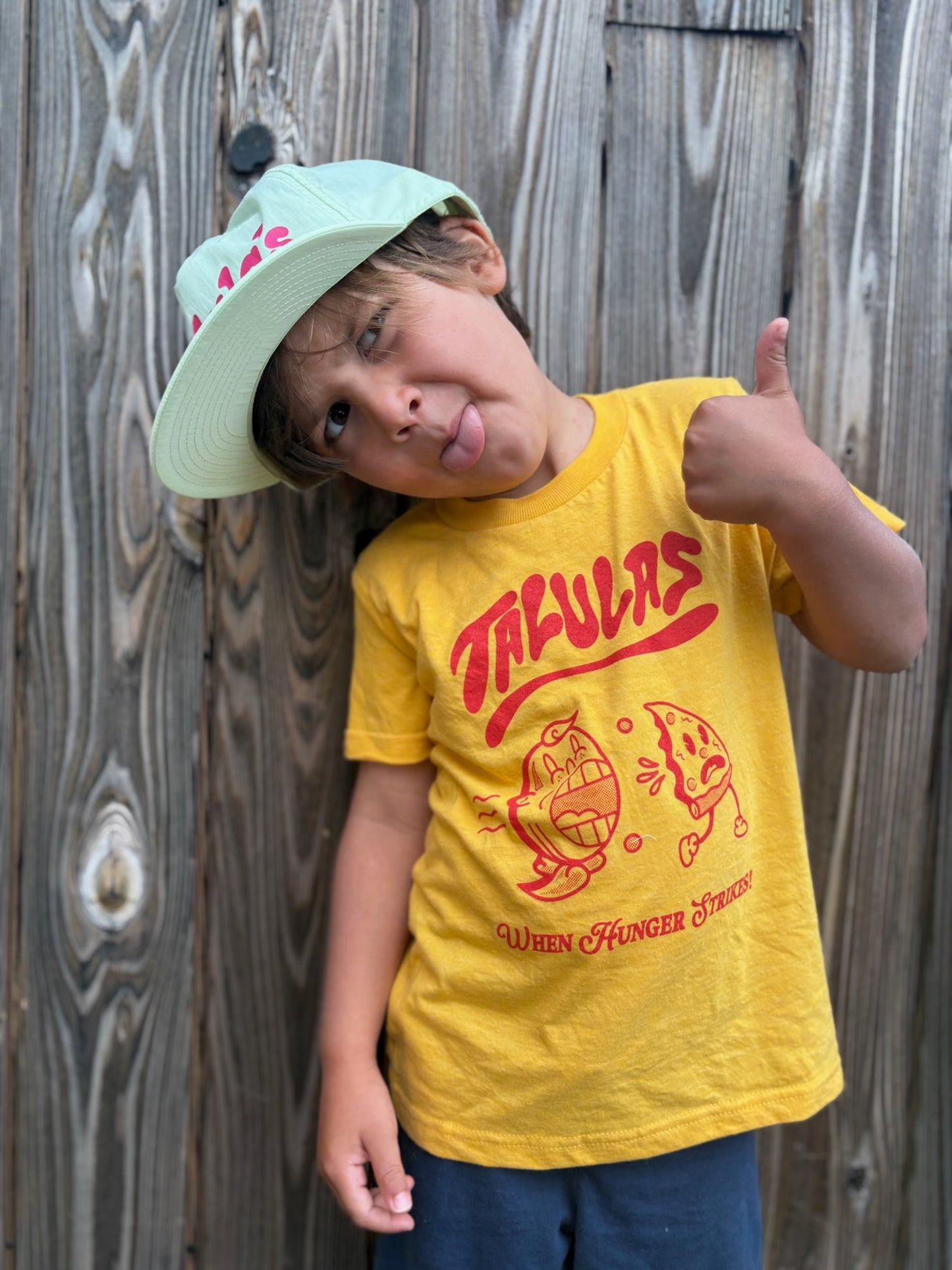 When Hunger Strikes Kids Shirt