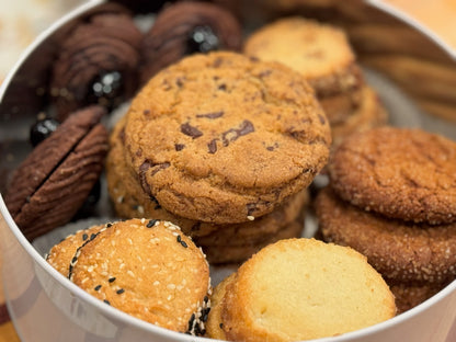 Holiday Cookie Tin - 24 Cookies (PRE-ORDER)