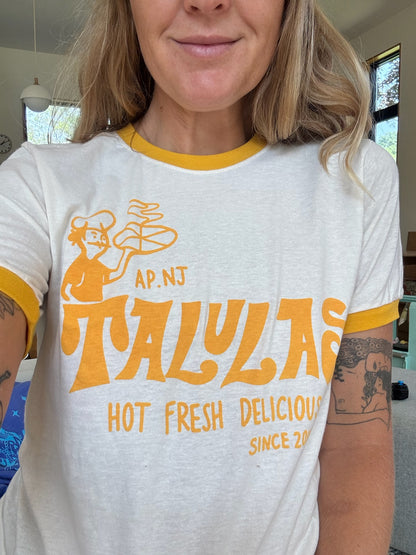 Yellow Ringer Tee