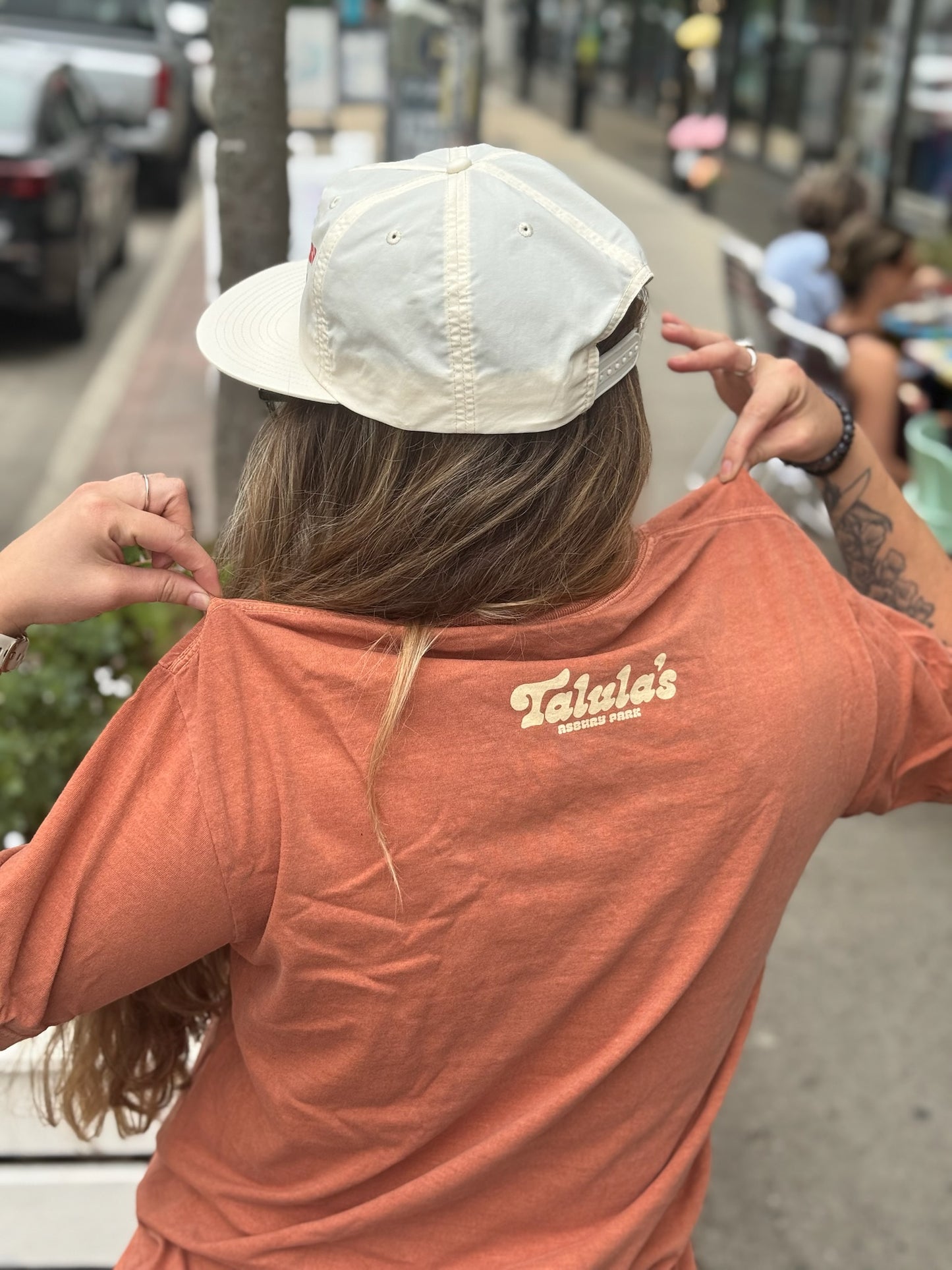 Orange Daily Bread Tee